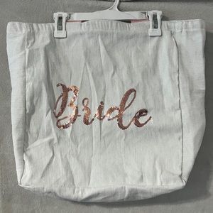 CANVAS BRIDE TOTE BAG